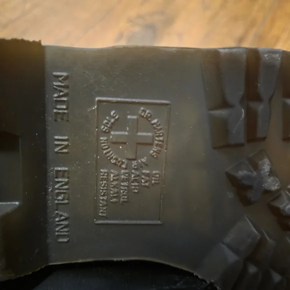 Dr. Martens Black Leather Women's Oxfords - Picture 4 of 6